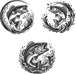 Obraz premium dragon tattoo design