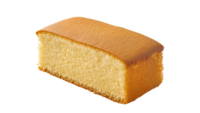 Golden crumbly pound cake slice with visible interior texture