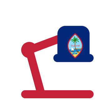 Guam  Document Camera In Icon