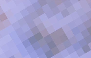 Obraz premium Abstract lavender mosaic background, soft purple pixel gradient texture, modern geometric pattern in pastel violet tones, minimal digital backdrop for branding, web design, wallpaper