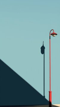 Pinen shadow lamp wall.