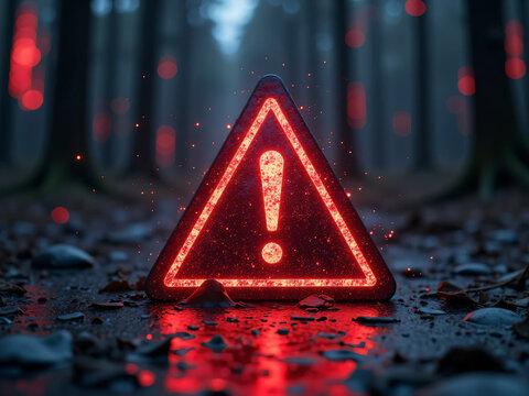 warning triangle sign