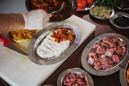 Ali Nazik Kebab Recipe &ndash; Authentic Turkish Eggplant and Yogurt Dish with Meat
