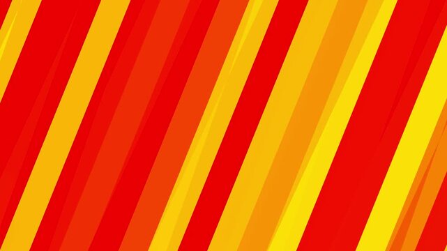 Vibrant diagonal stripes, colorful background, orange red yellow gradient, abstract pattern