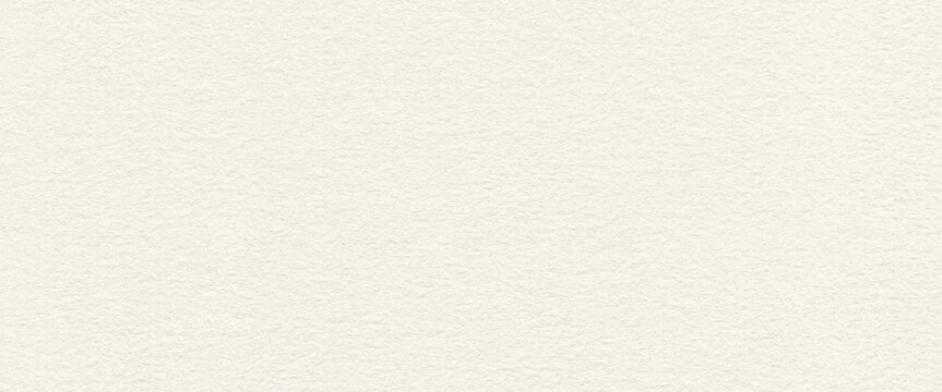 Blank paper texture with rough surface. Cream-colored page mockup for design, lettering and drawing. Natural white material background with grain details for creative projects and art stationery