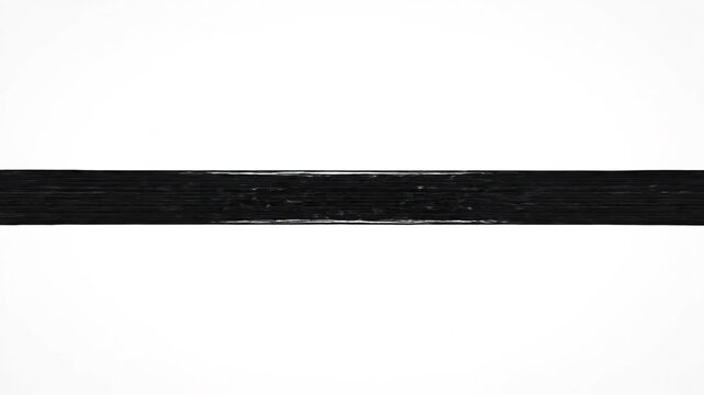 Simple Black Stripe: A close-up shot revealing the sleekness of a simple, solid black stripe, with its smooth, unadorned surface, capturing a minimal aesthetic. 