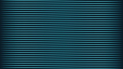Fototapeta premium Dark teal striped background with horizontal lines creating subtle depth and texture, ideal for corporate design, presentation slides, and modern digital backgrounds.