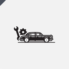 Fototapeta premium car service logo template