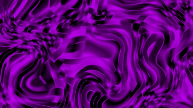 Background Seamless Loop Royal Violet Velvet Silk Wave Pattern