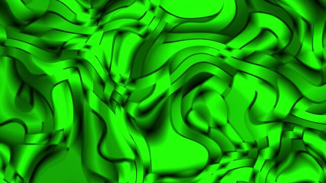 Motion Forest Background Abstract Malachite Emerald Botanical Synth Digital Vines