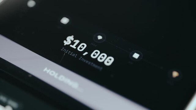 Initial investment amount of 10k USD