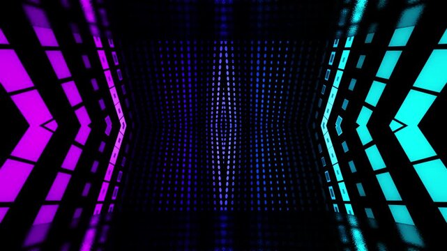 4k colorful abstract background dance floor several shining Stage lights 4k Floodlights shining brightly turning on-off Floodlight Lights kaleidoscope 4k Wall Lights Bulb Halogen Headlamp Lamp Night