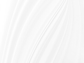 Fototapeta premium white and gray abstract soft fabric beauty smooth curve shape decorate fashion textile background