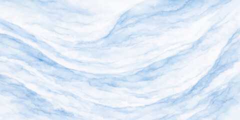 Obraz premium A serene winter cloudscape features a white abstract texture of frozen ice and soft clouds drifting through the light blue atmosphere of a cold nature scene