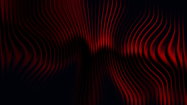 Red silhouette of a person playing a violin musician string