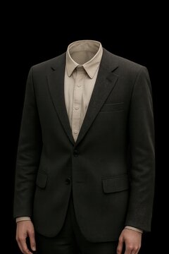 Headless suit mystery fashion