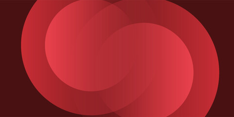 Obraz premium Red abstract background. Dynamic shapes composition modern background