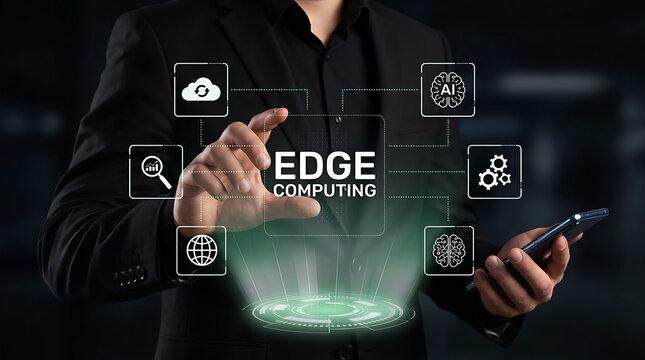 Edge Computing Technology Data Processing Network IoT System