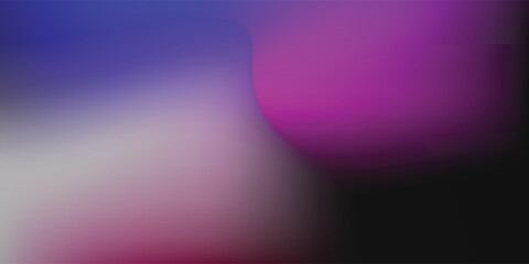 Fototapeta premium Abstract blurred gradient background with neon purple, blue, and dark violet colors for web and graphic design.Eps 10