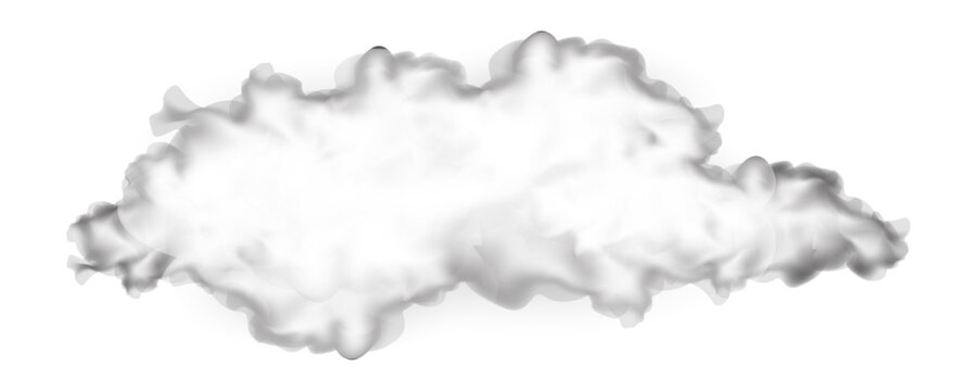 Soft White Clouds Vector Background Sky Illustration