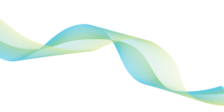 A smooth blue abstract wave background featuring a digital vector design with flowing curves and light motion lines for a modern business wallpaper