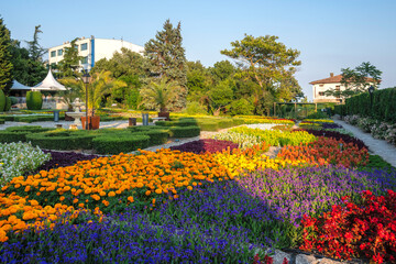 Fototapeta premium Amazing view of Botanical Garden in town of Balchik, Dobrich region, Bulgaria
