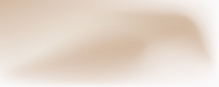 Subtle beige gradient background. Rough neutral liquid wallpaper. Universal nude color texture for banners, flyers, and presentations. Blurred abstract background cover. Vector illustration.