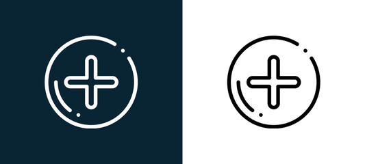 Obraz premium Two-color plus outline icon pair in black and white, editable stroke vector illustration for web, mobile apps, UI design, branding, and print from TAB BAR AND SETTINGS