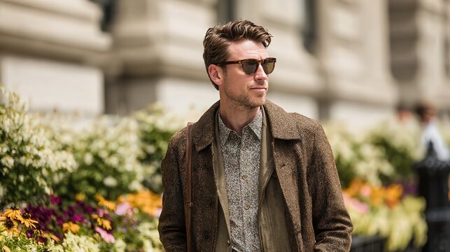 man in spring fashion layering outfit --ar 16:9 --v 7 Job ID: 2abc4ab1-2a2d-4c4e-9fc9-7457ce0de1a4