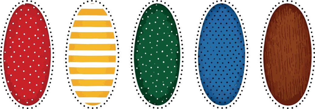 A colorful hello puppy sign with cartoon animals