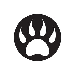 Obraz premium Pet Branding Dog Logo Minimal