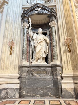 St. Jude Thaddeus Apostle Statue, Archbasilica of Saint John Lateran, Italy