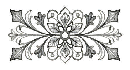 Fototapeta premium watercolor, flower, floral, blossom, bloom, petals, plant, botanical, nature, foliage, leaves, leaf, stem, branch, symmetry, symmetrical, stylized, abstract, artistic, art, paint, painting, brush, tex