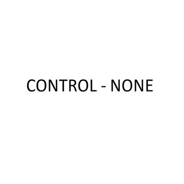 Control None A Simple and Concise Visual Representation 1.