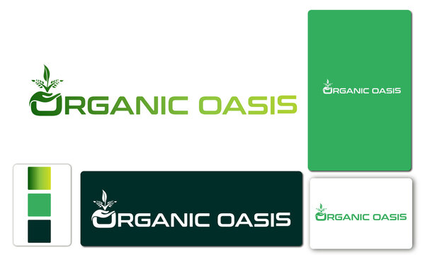 Modern Organic Agro Logo