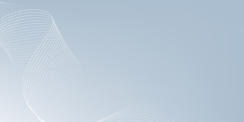 Bacground wave line pattern and dot line particle on white, gray color vector. Modern graphic design. Flowing halftone, gradient curve shape for data futuristic. network future © sofyan