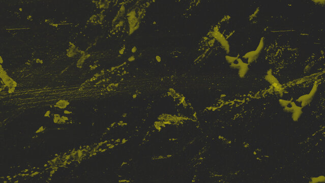 Black background with grunge noise particles. Dark concrete stone wall.