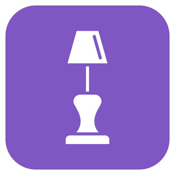 Desk Lamp Icon Style