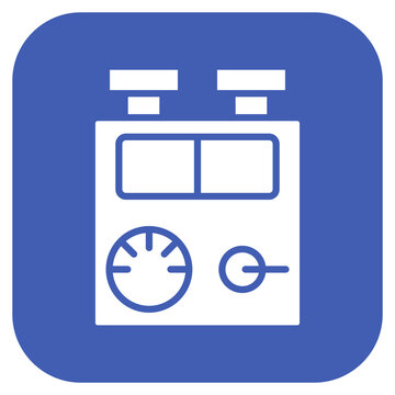 Gas Fume Chamber Icon Style