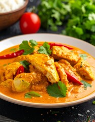 Fototapeta premium .Hähnchen Curry
