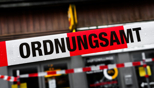 Ordnungsamt Warnband