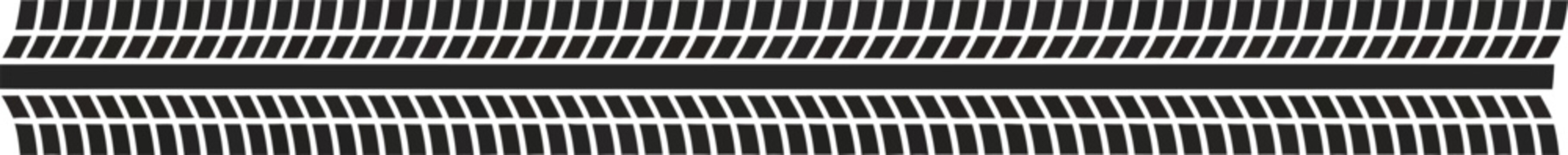 Two distinct patterns of parallel diagonal lines in black and white
