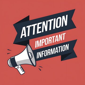 Artwork featuring the phrase "Important Information," ideal for marketing, advertising, banners, cards, messages, abstract images, textures, background patterns, wallpapers, and smartphone and compute