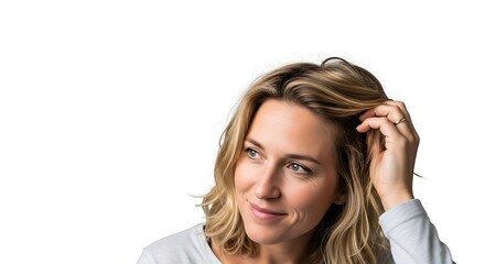 Fototapeta premium Ultra-detailed photorealistic unposed portrait of a person with relaxed natural expression, subtle imperfect posture, genuine candid feel, realistic skin texture and soft lighting, 