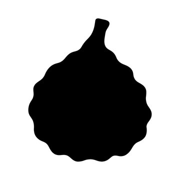 PNG Silhouette of tropical fruit.