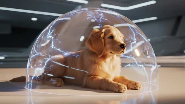 The Force Field Puppy: Ultimate Protection for Your Golden Retriever