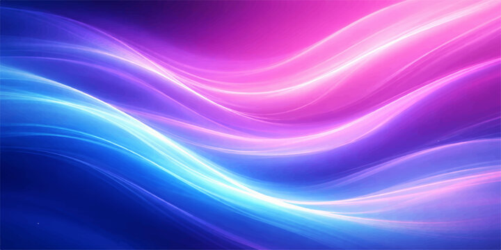 Abstract purple and blue background with flowing waves of light and digital motion design featuring a textured curve pattern for an energetic vector art wallpaper backdrop