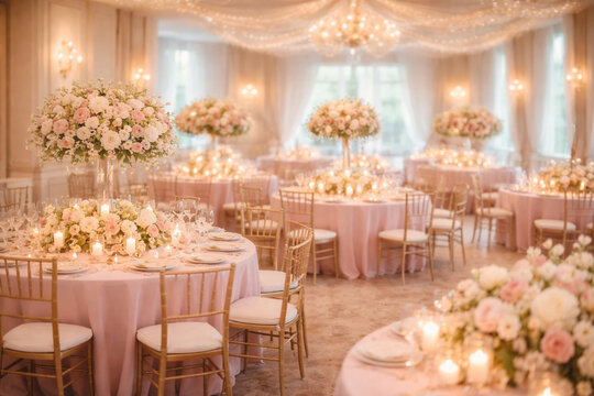 Hochzeitshintergrund unscharf