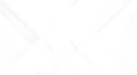 Fototapeta premium Clean and sleek abstract white background with intersecting geometric planes, offering a bright and contemporary visual for various digital and print applications
