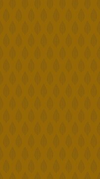 スタイリッシュな葉のループアニメーション背景